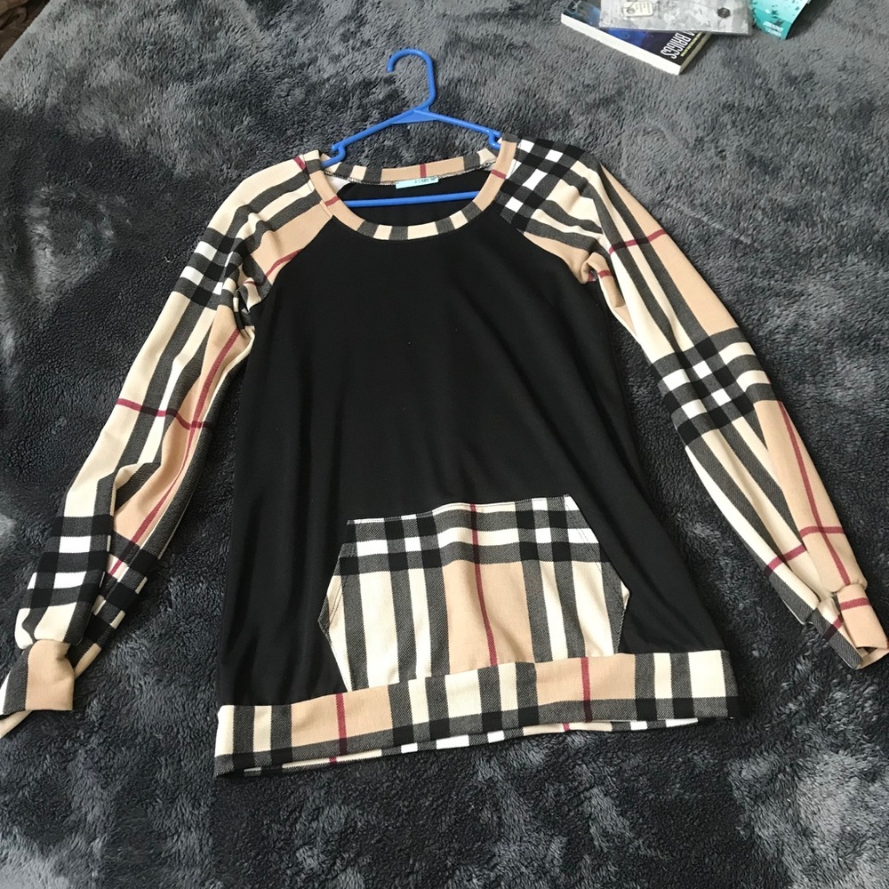 Plaid long sleeve SM NWOT